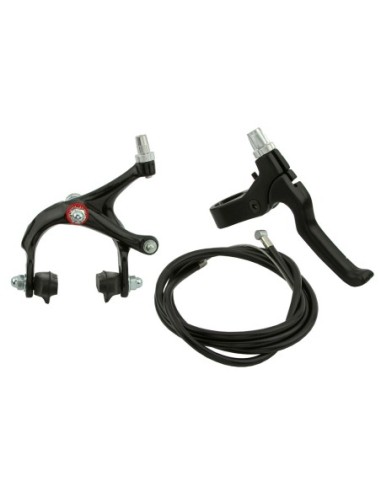 570a Rear Alloy Brake Set Black.